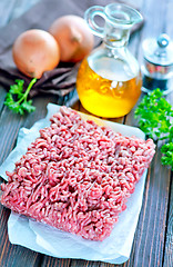 Image showing minced meat