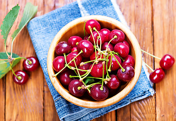 Image showing fresh cherry