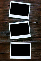 Image showing Blank instant photo frames 