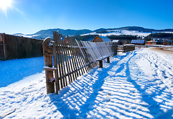 Image showing Winter mountains