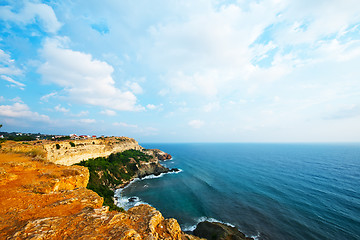 Image showing Sea and mountains in Crimea