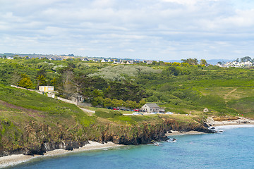 Image showing crozon peninsula in Brittany