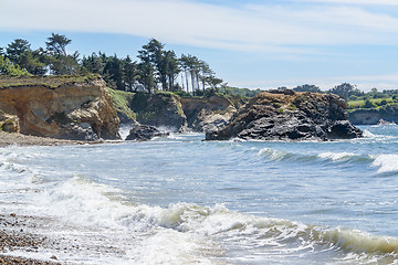 Image showing crozon peninsula in Brittany