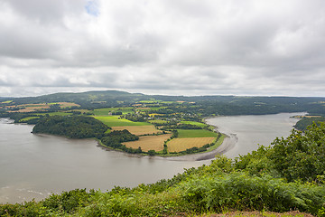 Image showing Aulne river in Brittany