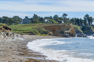 Image showing crozon peninsula in Brittany