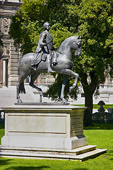 Image showing Statue of Kaiser Franz I. Stephan von Lothringen in Vienna, Aust