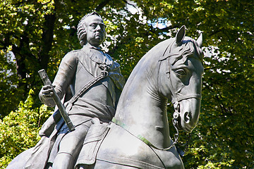 Image showing Statue of Kaiser Franz I. Stephan von Lothringen in Vienna, Aust