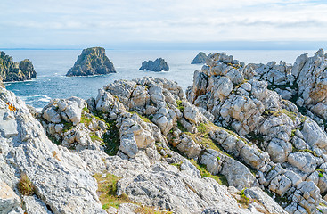 Image showing Pointe de Pen-Hir in Brittany