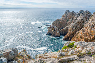 Image showing Pointe de Pen-Hir in Brittany