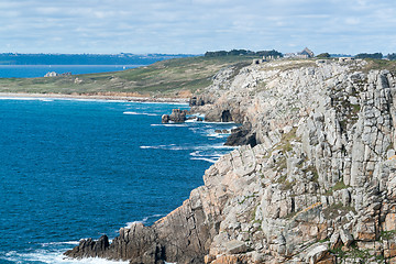 Image showing Pointe de Pen-Hir in Brittany