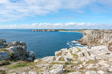 Image showing Pointe de Pen-Hir in Brittany