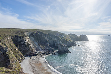 Image showing Pointe de Pen-Hir in Brittany