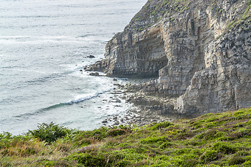 Image showing Pointe de Pen-Hir in Brittany