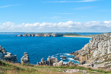 Image showing Pointe de Pen-Hir in Brittany