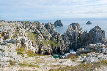 Image showing Pointe de Pen-Hir in Brittany