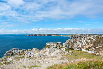 Image showing Pointe de Pen-Hir in Brittany