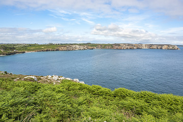 Image showing crozon peninsula in Brittany