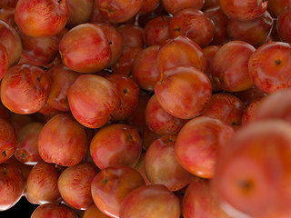 Image showing Many Red ripe apples