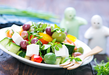 Image showing greek salad