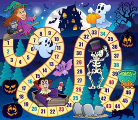 Image showing Board game with Halloween theme 1