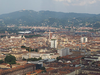 Image showing Aerial view of Turin