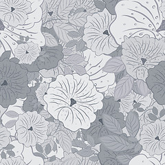 Image showing Floral Seamless Pattern