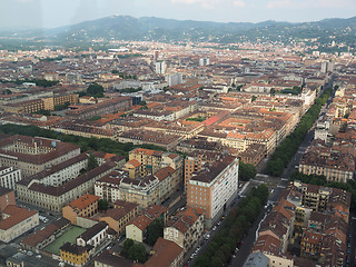 Image showing Aerial view of Turin