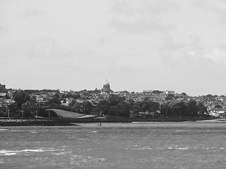 Image showing View of Birkenhead in Liverpool