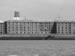 Image showing Albert Dock in Liverpool