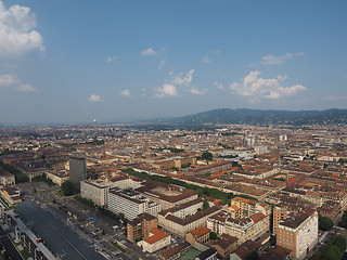 Image showing Aerial view of Turin