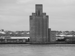 Image showing View of Birkenhead in Liverpool