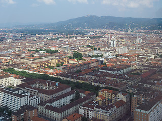 Image showing Aerial view of Turin