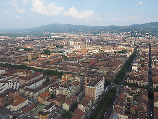 Image showing Aerial view of Turin