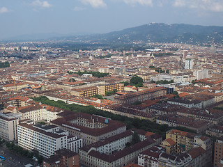 Image showing Aerial view of Turin