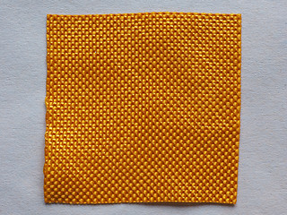 Image showing Orange Fabric sample