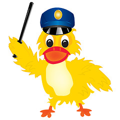Image showing Duck police