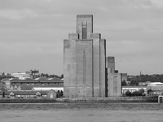 Image showing View of Birkenhead in Liverpool