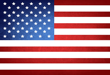 Image showing Grunge American Flag