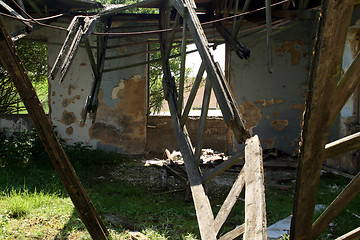 Image showing Old house ruin