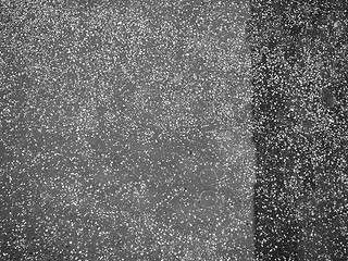 Image showing Tarmac asphalt background in black and white