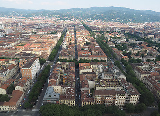 Image showing Aerial view of Turin