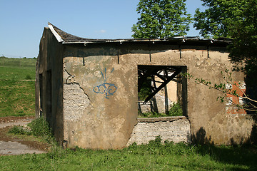 Image showing Old house ruin