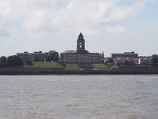 Image showing View of Birkenhead in Liverpool