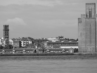 Image showing View of Birkenhead in Liverpool