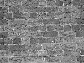 Image showing Red brick wall background