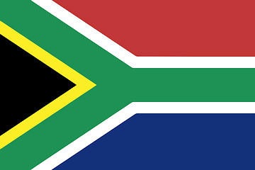 Image showing Flag Of South Africa