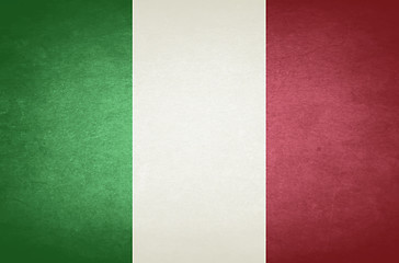 Image showing Grunge Flag Of Italy