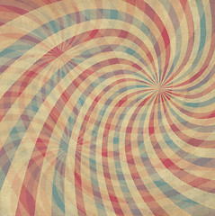 Image showing Vintage Striped Background