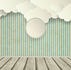 Image showing Vintage Striped Background 