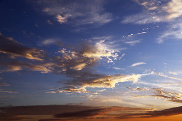 Image showing sky with clouds